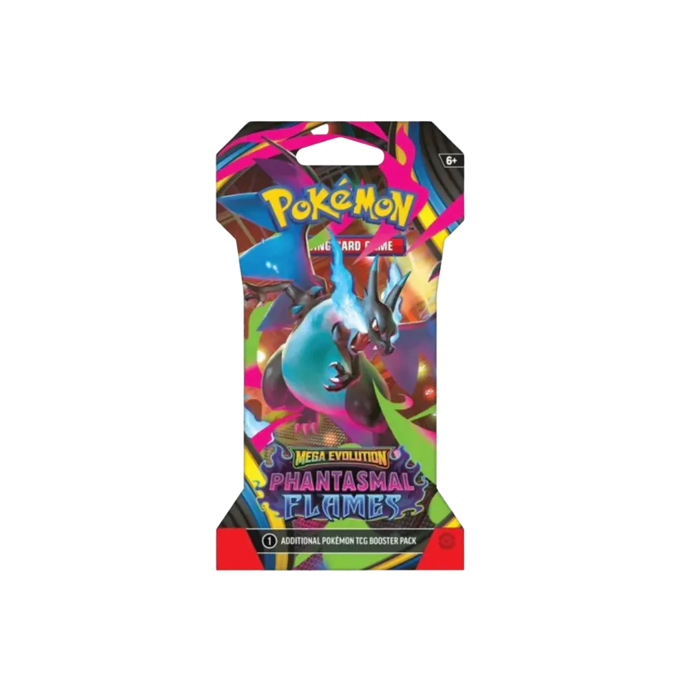 pokemon mega evolutions phantasmal flames sleever booster pack